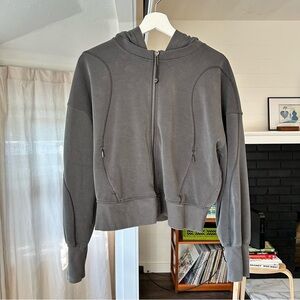 Lululemon Softstreme Pocketed Hoodie Graphite Grey